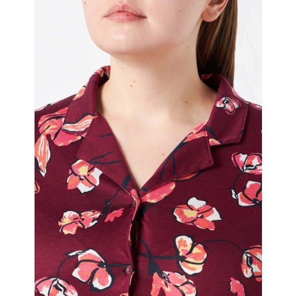 Pyjamas - nattlinne Schiesser - 176983 - Pyjamas Lang Pijamasset för kvinnor Godis rosa XL