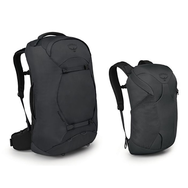 Ryggsäck - Osprey - Farpoint 70 - Mörkgrå - 70L - Ergonomisk och justerbar mörkgrå