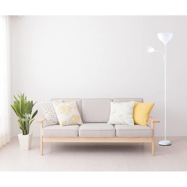 BEL AIR HOME Lampställ Varese 1xE27 1xE14 178cm