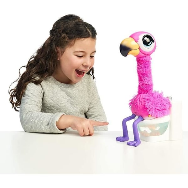 Little Live Pets Gotta Go Flamingo - Den nya interaktiva flamingoleksaken som dansar, sjunger och bajsar, 26222