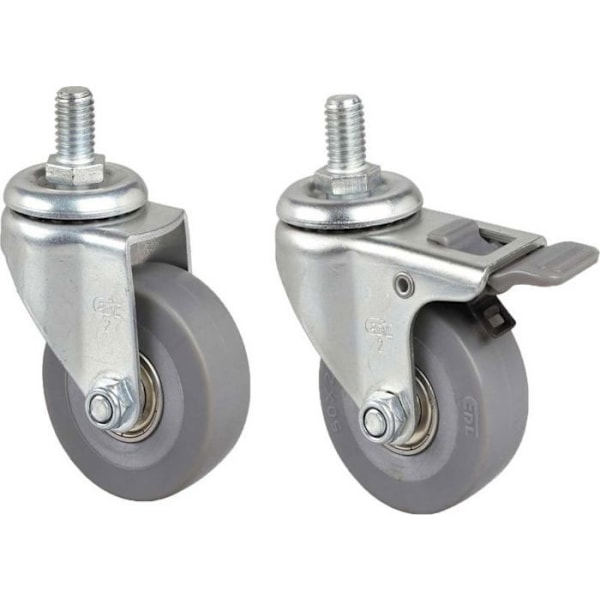 Rulle - roulette Caymon - PR210WS - Spel med hjul för rackskåp PR2xx