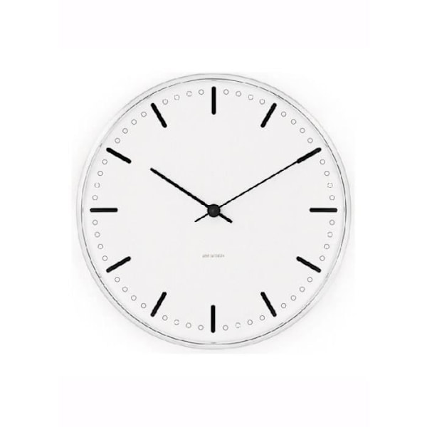 Arne Jacobsen - 43621 - väggklocka och bordsur - Kvarts - Analog