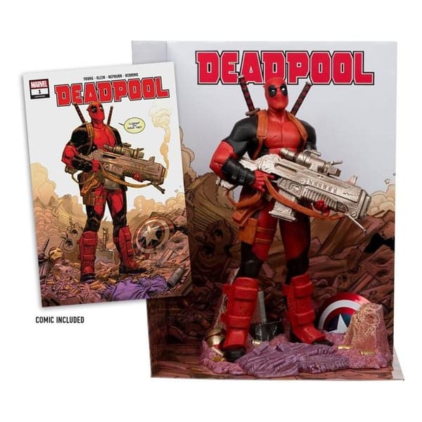 McFarlane Toys - Marvel Kollektion - Statuett 1/6 Deadpool (Deadpool N°1) 27 cm