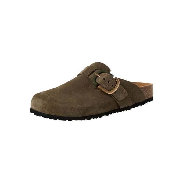 Mules Läder Tamaris - Oliv Oliv 37