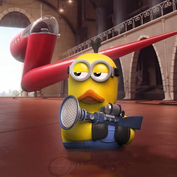 TUBBZ Bath Duck - Minions Kevin (Pet Blaster) - 9cm - Pop Toy! Flerfärgad