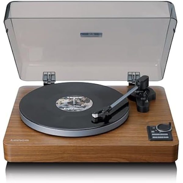 Spelare - LENCO - LBTA-165WD - Bluetooth 5.3 - Elegant trä - AT3600L kastanj