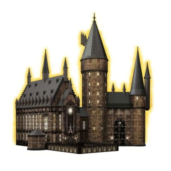 HARRY POTTER 3D-PUSSEL HOGWARTS CASTLE: GREAT HALL - NATTREDIGERING