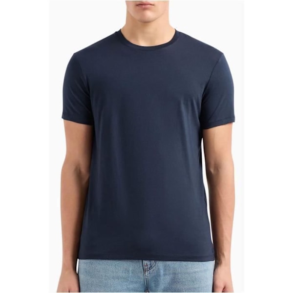 Enfärgad T-shirt 100% pima bomull - Armani utbyte - Herr - S