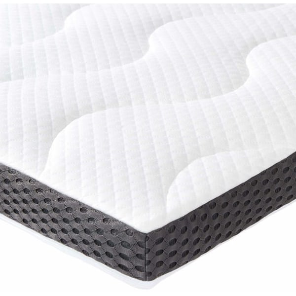 Basics Toppmadrass - HK07090190G - Amazon Gel Foam Toppmadrass 7 cm - 90 x 190 cm