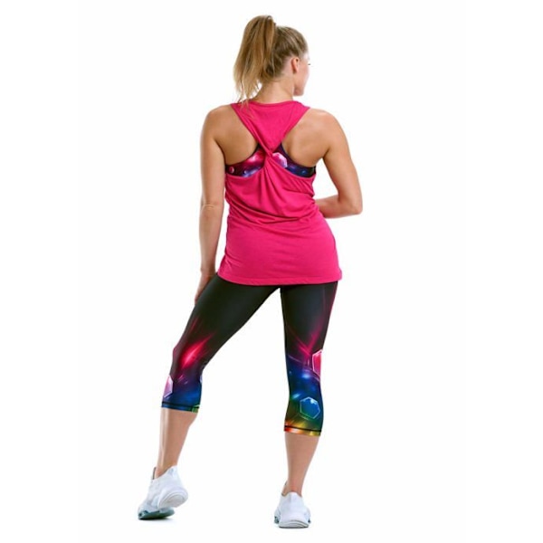 Linne / yoga-bh Winshape - MCT001 - Dansstil, Fitness Freizeit Sport Yoga Workout Linne dam Mörkrosa M