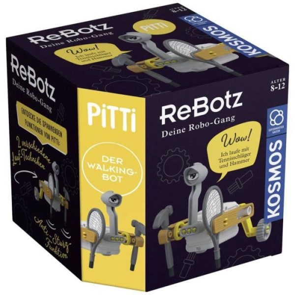 Kosmos ReBotz robotsats - Pitti der Walking-Bot kit för att montera 602581 - 4002051602581