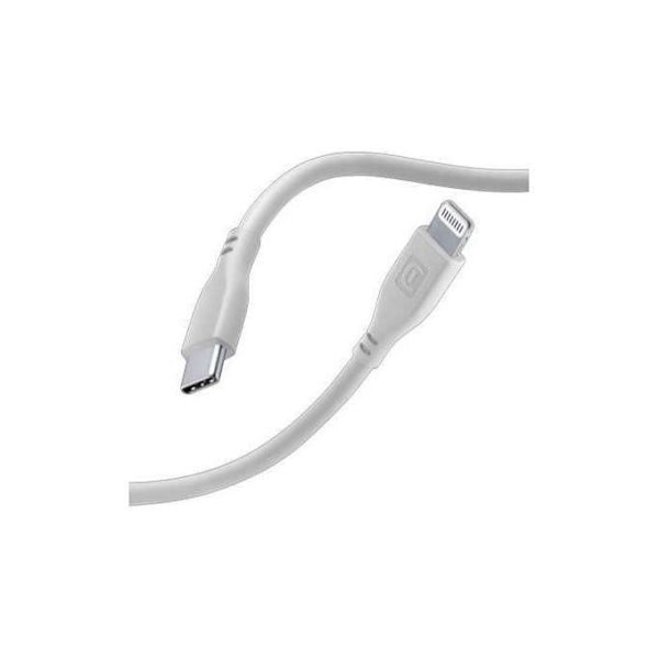USB-C till Lightning-kabel - Cellularline - 120 cm - Silikon - Snabbladdning - Mjuk vid beröring