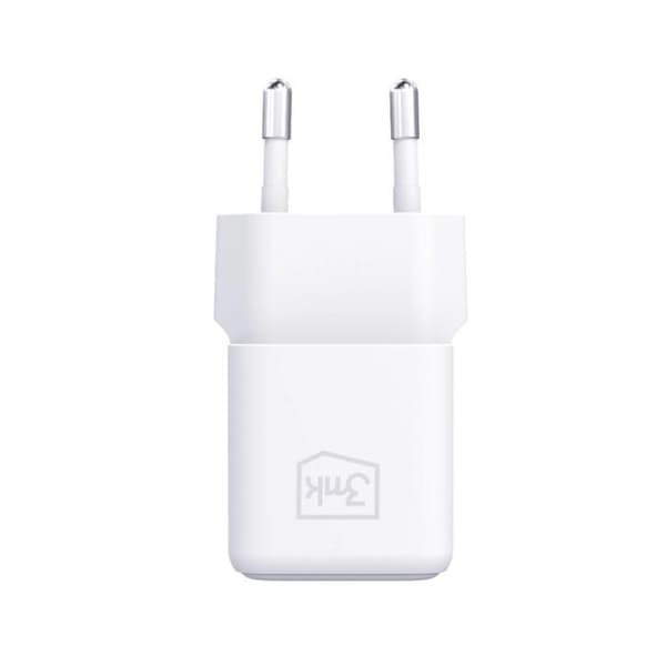 Laddare - 3MK - Hyper - 25W - USB-C - Vit Vit