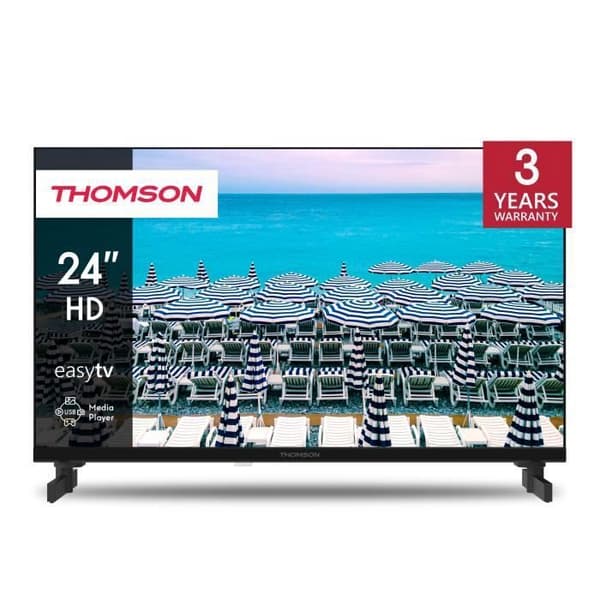 THOMSON 24" (60 cm) LED HD TV - Easy TV - 24HD2S13 - 2023 - Ej Smart