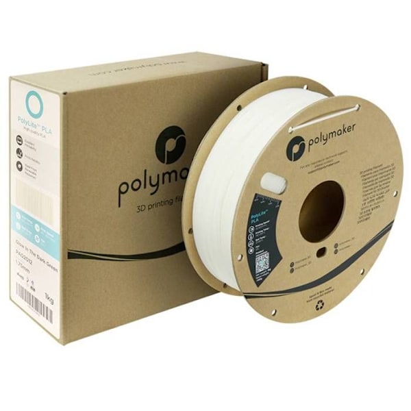 Polymaker PA02012 Filament PLA luminescent 1,75 mm 1000 g grön glänsande PolyLite™ 1 st.
