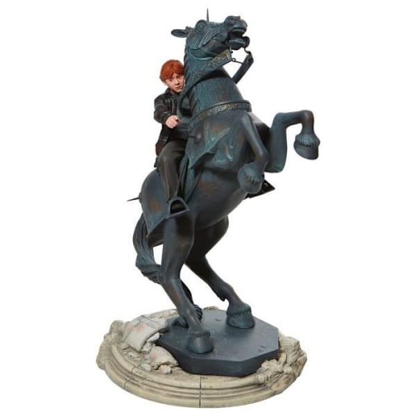 Harry Potter Resin Figurine: Ron till häst schackpjäs [32 cm]