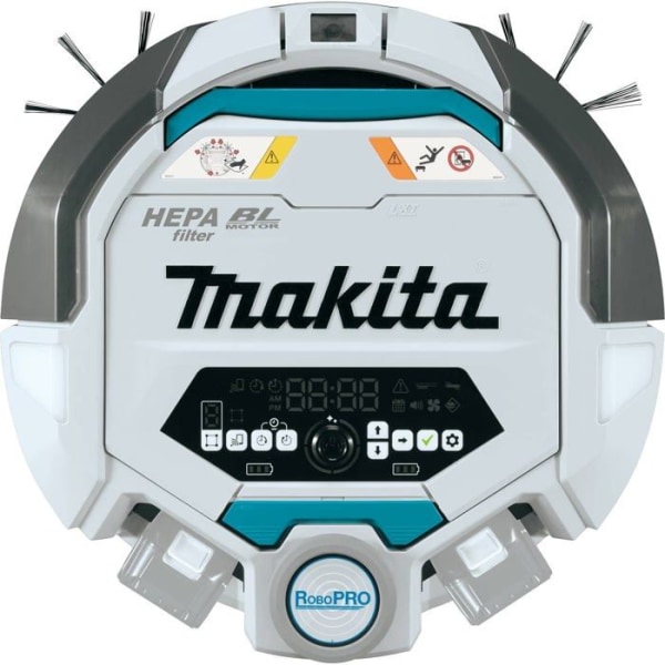 Robotdammsugare - Makita - DRC300Z - 18Vx2 LXT - HEPA-filter - LiDAR-navigation - 600 m²