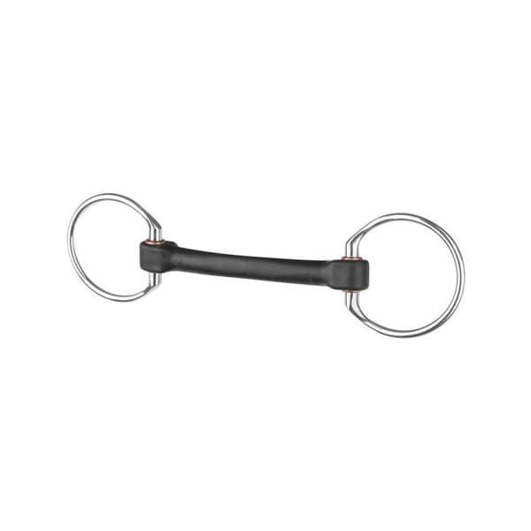 Mors oliv för häst extra mjuk Beris Pure - silver/grå - Silver - 125 mm silver/grå
