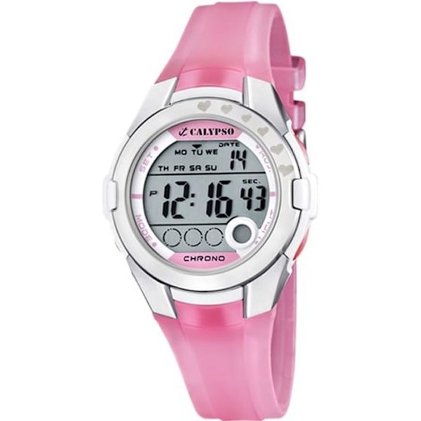 Calypso K5571-2-barnklocka Rosa
