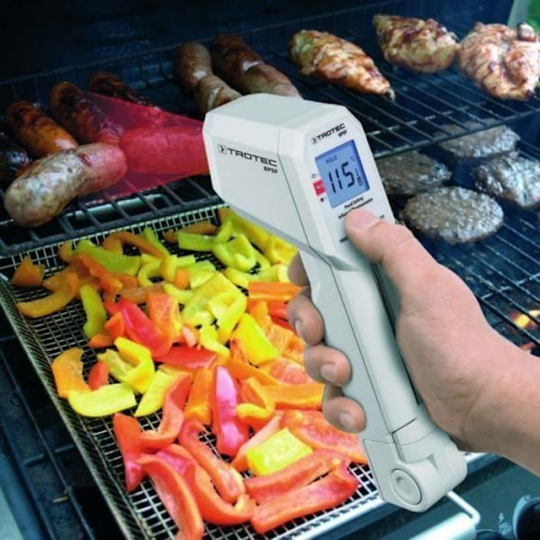 TROTEC BP5F Infraröd och sondmattermometer (-40 till 200 °C)