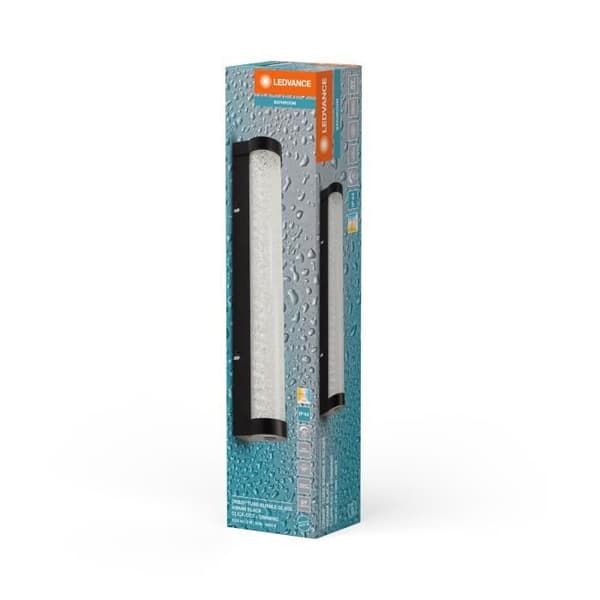 LED-applikation - LEDVANCE - ORBIS - Dimbar - 9W - 40cm - Glas med bubbeleffekt - IP44 Vit