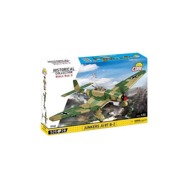 Modell - COBI - JUNKERS JU 87 B-2 - 574 delar - Plast - Att montera själv