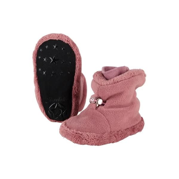 Sterntaler Uni babyskor - Rosa - 17/18 rosenträ