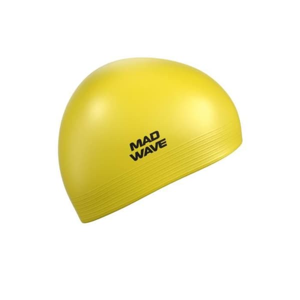 Mad Wave Solid Soft badmössa - gul - TU