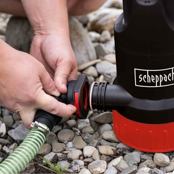 Kombinerad avloppspump - Scheppach - DWP750 - 20000 L/h - 750 W