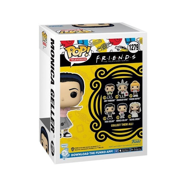 Figurine - Funko - Servitris Monica - Specialutgåva Chase - Grå - Pop! Flerfärgad