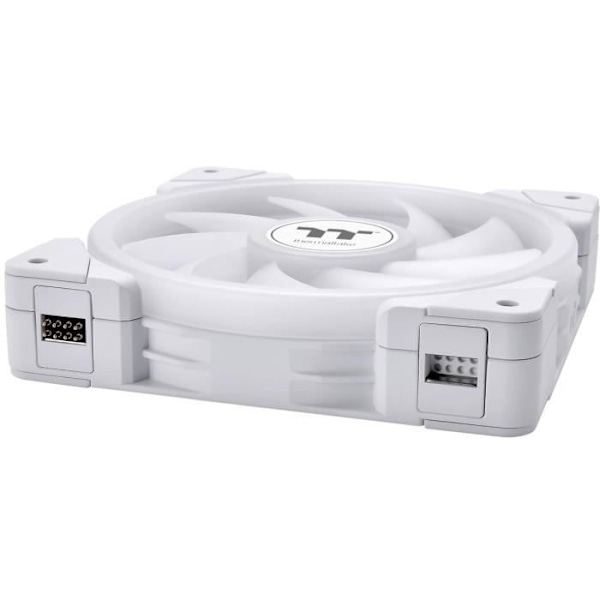 Fläkt för PC-fodral - THERMALTAKE - SWAFAN EX12 ARGB Sync - Vit - 3x120mm A-RGB - 56.26-57.11CFM