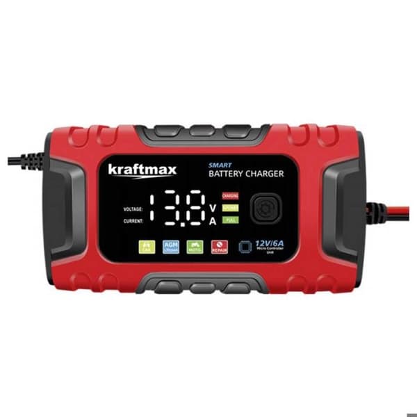 kraftmax Laddare 12 V Laddström (max.) 6 A