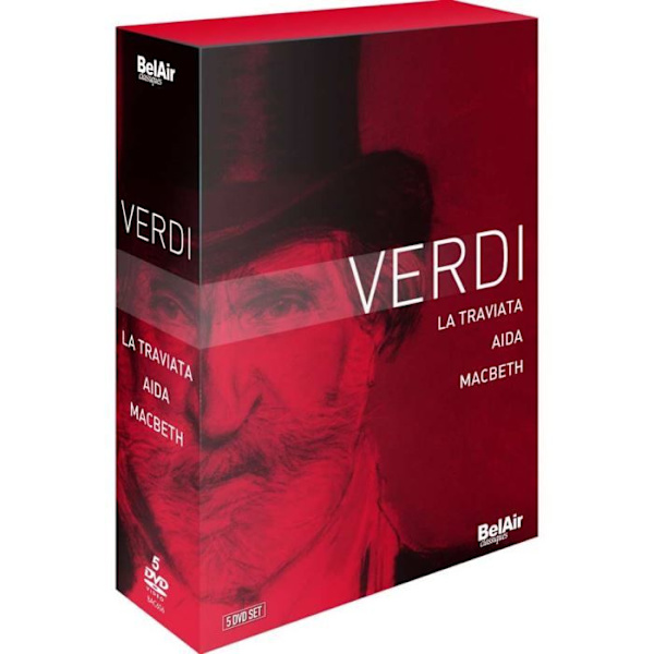 Opera - Giuseppe Verdi - La traviata, Aida, Macbeth - 3 verk - Klassisk musik - CD
