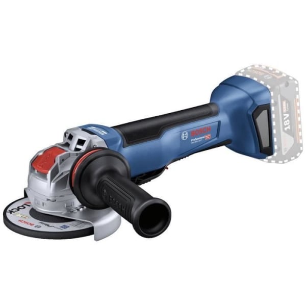 Bosch Professional GWX 18V-10 P solo 06019J4200 sladdlös vinkelslip 125 mm utan batteri, utan 18 V laddare