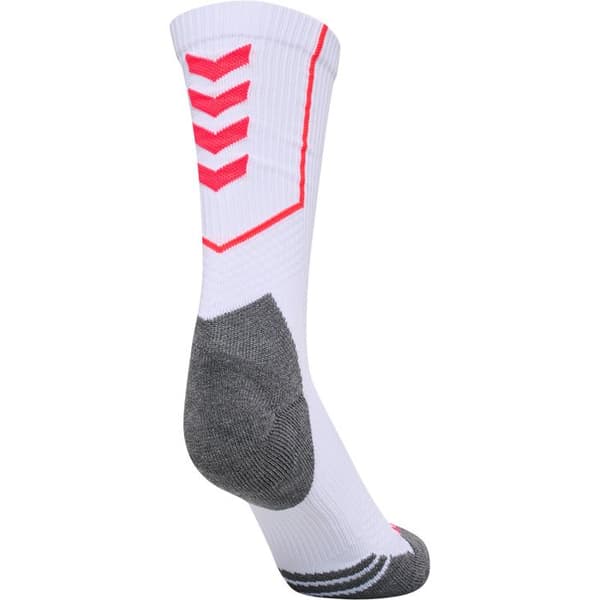 Hummel Pro barnstrumpor vit/diva rosa 27/30