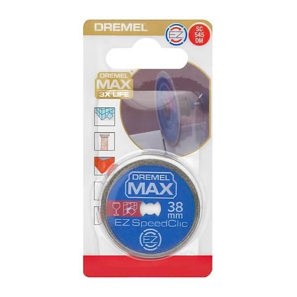 Dremel Max S545 EZ SpeedClic diamantblad med hög hållbarhet - ø38 mm hårda material