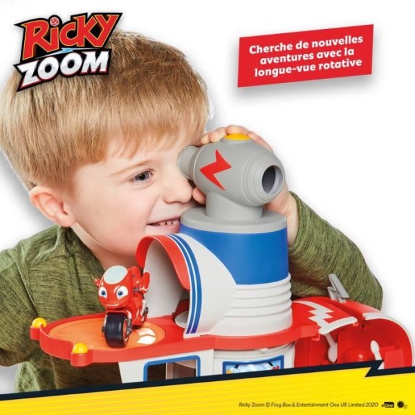 Ricky's House Playset - TOMY - Actionspel med 3 våningar och 10 funktioner