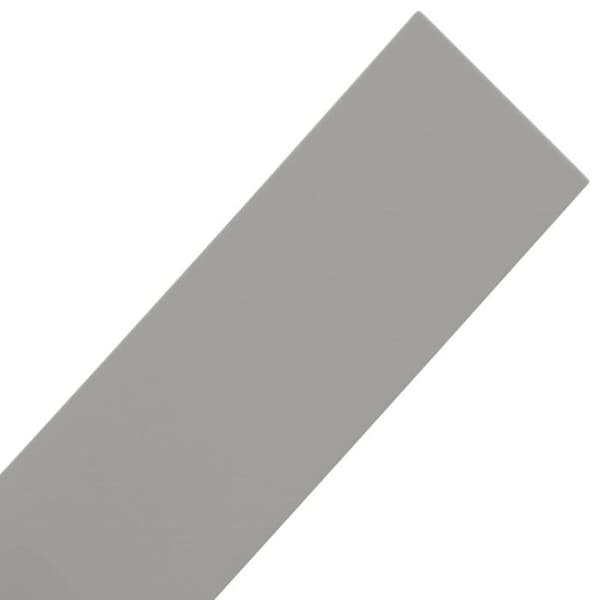 vidaXL Trädgårdskant Grå 10 m 10 cm Polyeten 154393 grå