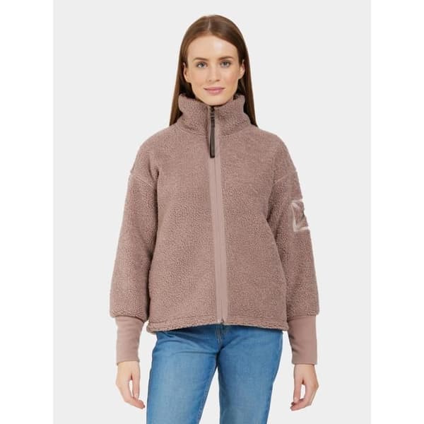 Didriksons Mella Fleecejacka Dam Ros 38