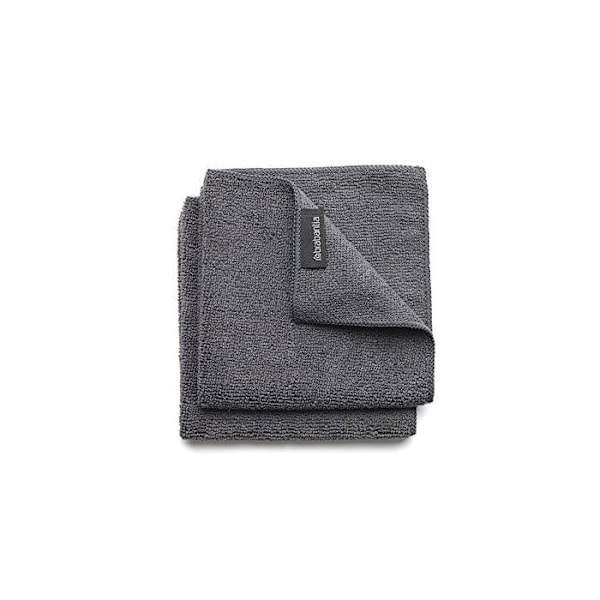 BRABANTIA 2 DISKHANDDUKAR I MIKROFIBER MÖRKRÖD KÖKSACCESSOARER