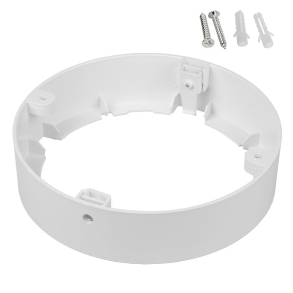 Maclean anpassningsram för ytmontering, för LED-panel 18W, cirkulär, 170*38mm, MCE377 R Vit