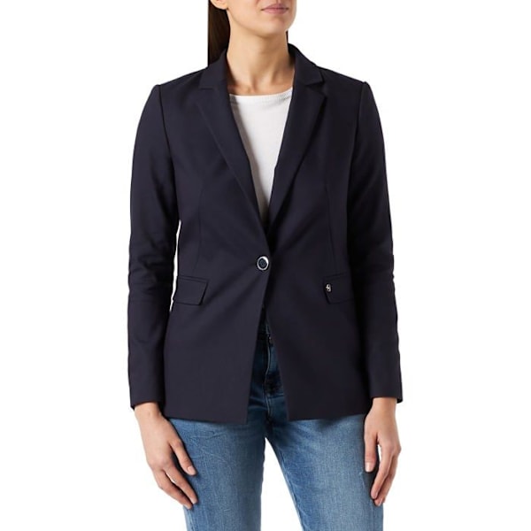 Jacka - peacoat - kappa - kavaj Comma - 2110865 - Langarm Damblazer marinblå 38