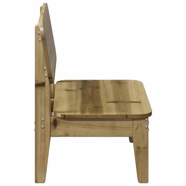 vidaXL Trädgårdssoffa 60x52,5x72 cm tryckimpregnerad furu 859321