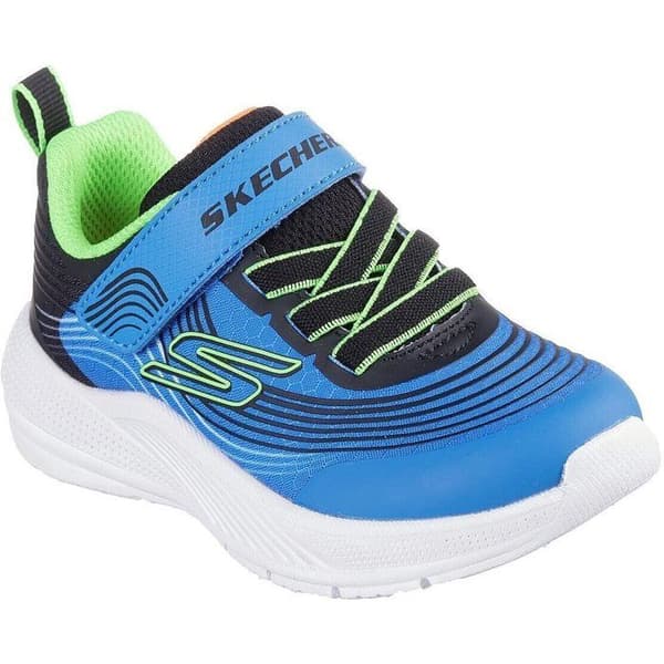 Skechers Microspec Advance Skor, Blå, Flicka Blå tjugoett