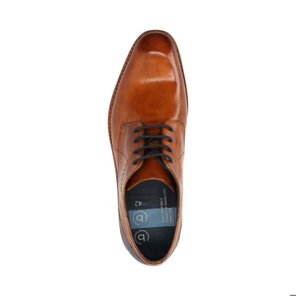 Derbie Bugatti mörkbrun schwartz cognac 41