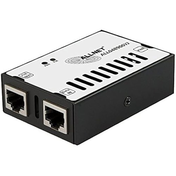 Injecteur PoE - ALLNET - ALL048900V2 - Gigabit Ethernet - Metallisk - Kompatibel med PoE++