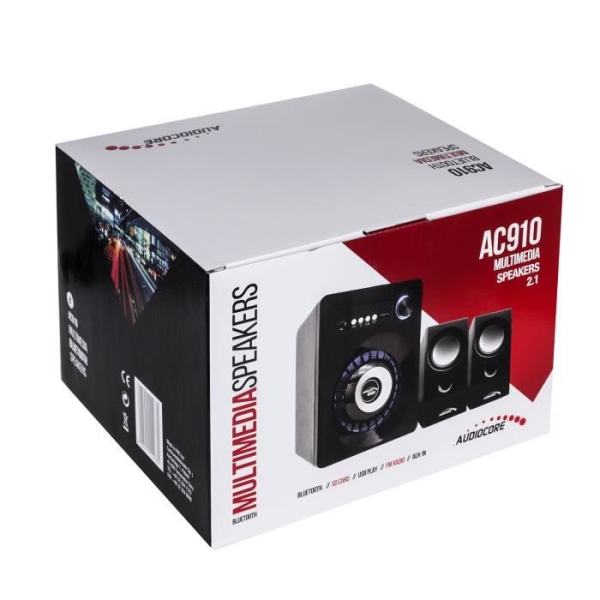 Högtalarset Audiocore AC910 Bluetooth 2.1 högtalare FM-radio, TF-kortingång, AUX, USB-ström