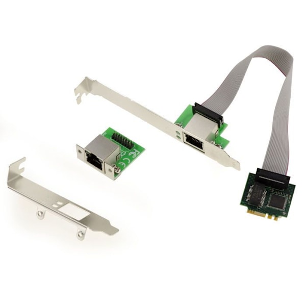 M2 M.2 NGFF E A Key Gigabit Lan Ethernet 10 100 1000 Mbps kort med Intel I210 Chipset