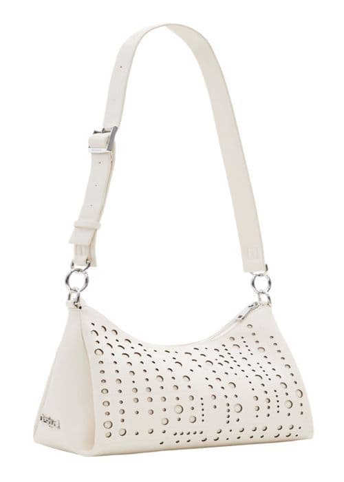 Väsk - Desigual - Bloomer Mayari - Kräm - 27x19x13 cm - 450g grädde