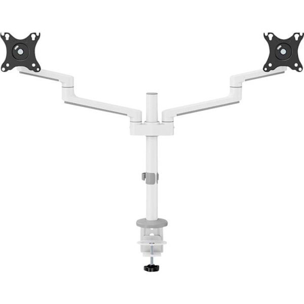 Neomounts DS60-425WH2 Bildskärmsbordsfäste 17" (17) - 27" (27) Vit Höjdjusterbar, Tilt,